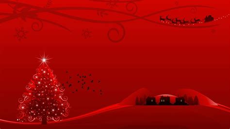 Download Warm the Season with the vibrant colour of Red Christmas | Wallpapers.com