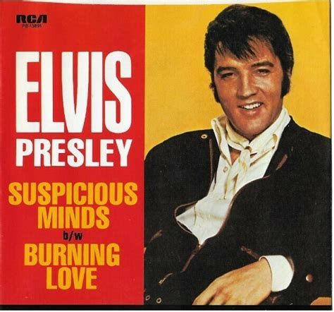 Presley, Elvis / Suspicious Minds | RCA PB-13896 | Single, 7" Vinyl | August 1984 | with Picture ...