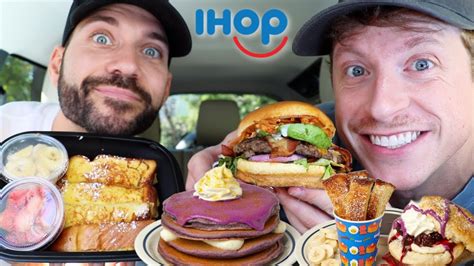 WILLY WONKA IHOP PURPLE PANCAKES MUKBANG with MATT KING! - YouTube