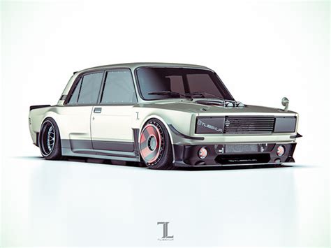 LADA 2105 on Behance