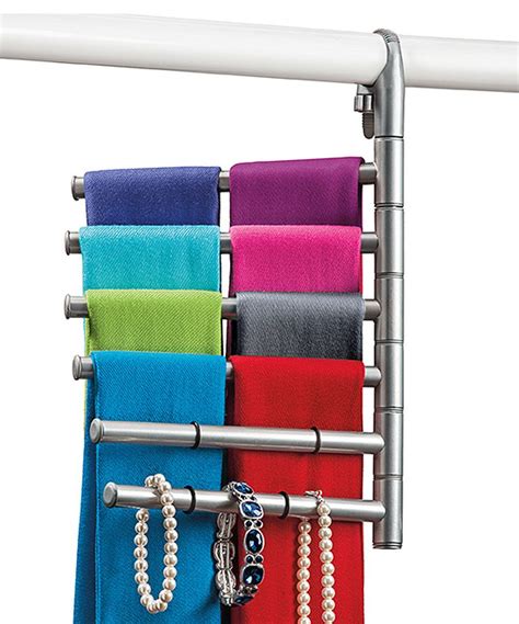 Another great find on #zulily! Platinum Hanging Pivoting Scarf Organizer by Lynk #zulilyfinds ...