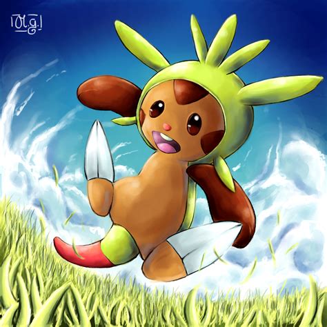 Chespin by Co0kie-Cat on DeviantArt