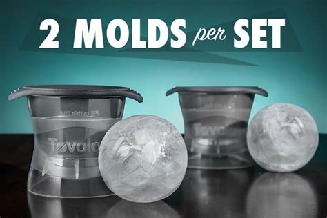 Sphere Ice Molds: High-Quality 2.5-inch Ice Balls