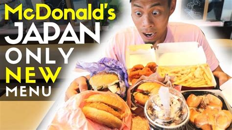 McDonald’s restaurant in Japan have at least 50 items on the menu