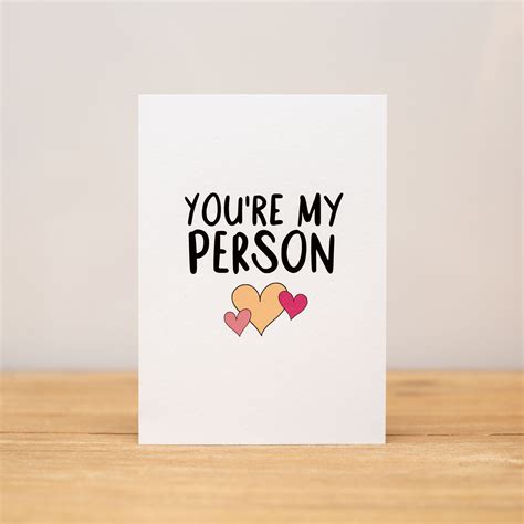 You’re my person – Purplefrog Designs