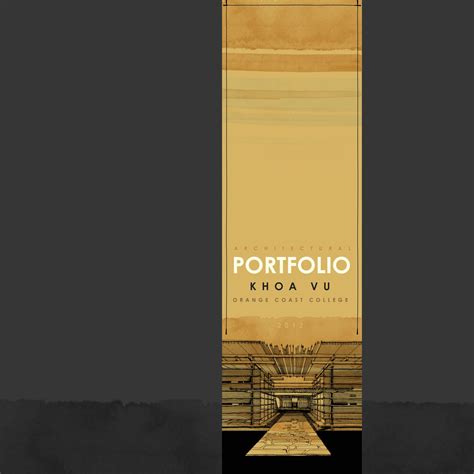 Architecture Portfolio Cover Page Hd