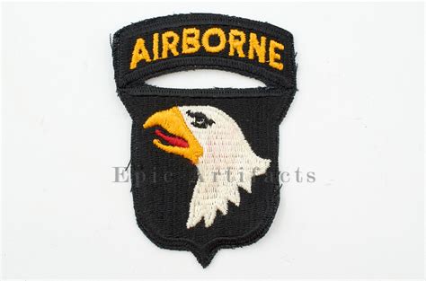 101st Airborne Patch WWII Shoulder Sleeve Insignia, Type 7