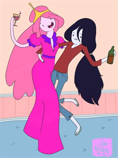 Marceline x Princess Bubblegum by reghetta on DeviantArt