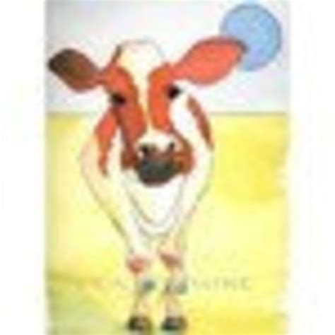 Cow With Blue Moon 8x10 Print - Etsy