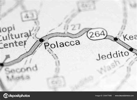 Polacca. Arizona. USA on a map Stock Photo by ©aliceinwonderland2020 330477986