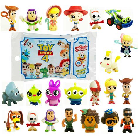 Disney Pixar Toy Story Mini Figure Blind Bag Party Filler Cake Topper ...