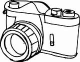 Camera Drawing Sketch Coloring Page sketch template