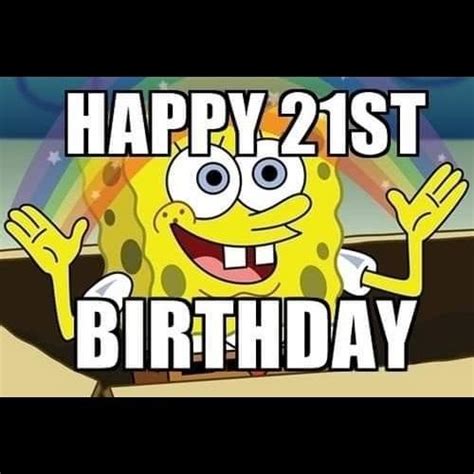 Spongebob Squarepants Birthday Memes