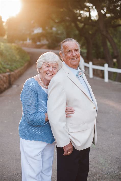 A Sweet Anniversary Shoot 61 Years in the Making | Older couple poses ...