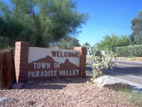 Paradise Valley, AZ - Geographic Facts & Maps - MapSof.net