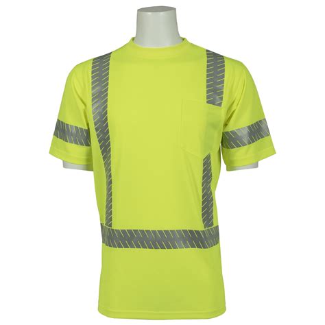 Aware Wear 9206SEG Short Sleeve ANSI Rated T-Shirt with Segmented Reflective Tape