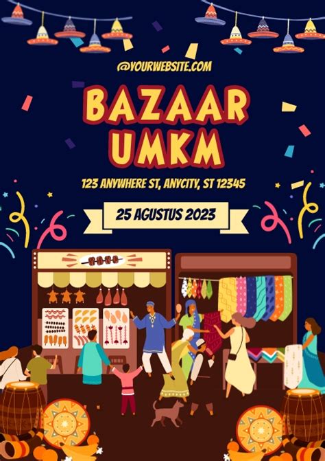 bazar umkm template | PosterMyWall