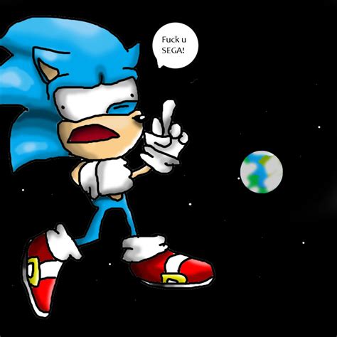 Sonic in the Space by StriketheHedgehog11 on DeviantArt