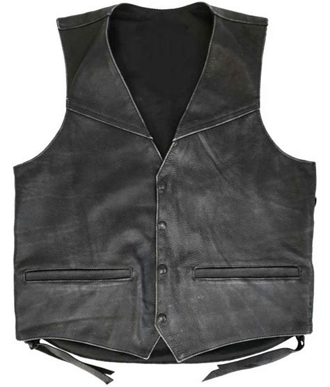 Leather Concealed Carry Vest | Legendary Peacekeeper Vest - Jackets Creator