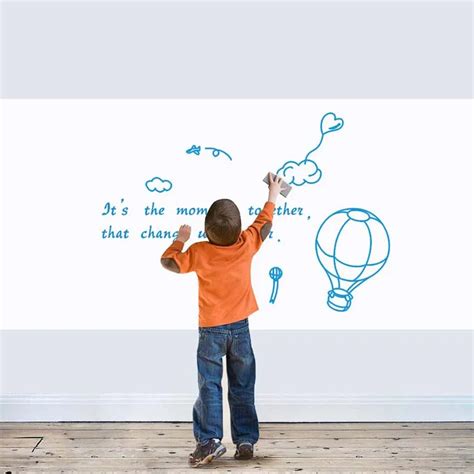 45cm * 60cm High Quality Teaching Office Whiteboard Wall Stickers Affixed Environmental ...