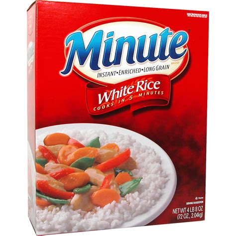 Minute White Rice (72 oz.) - Walmart.com - Walmart.com