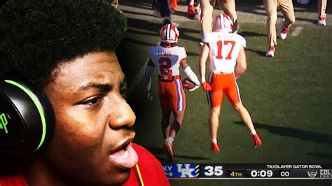 DRAMATIC GAME OF THE YEAR! #22 Clemson vs Kentucky Highlights REACTION ...