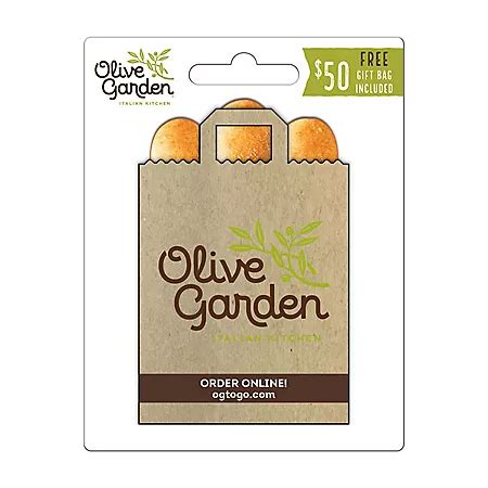 Olive Garden $50 Gift Card - Sam's Club