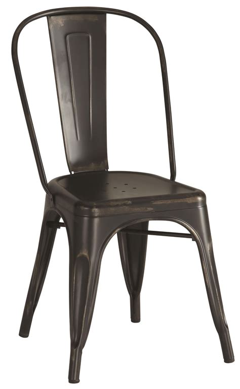 Bellevue Black Metal Dining Chair Set of 4 from Coaster (105612) | Coleman Furniture