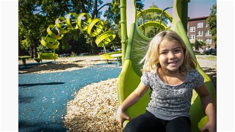 Stevens Square Park - Apple and Worm-themed Playground