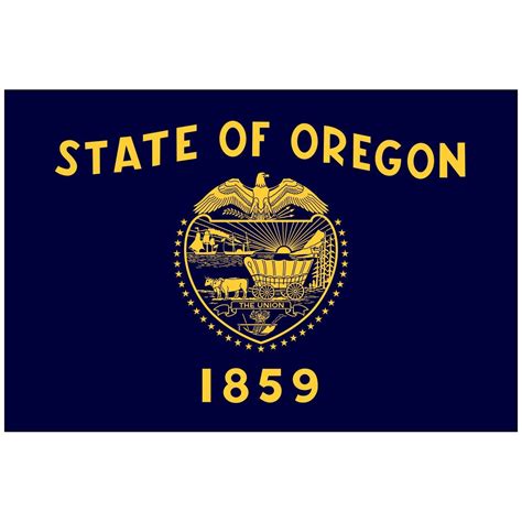 Oregon State Flag - Flagpole Man