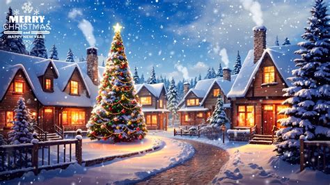 Peaceful Instrumental Christmas Music - Relaxing Christmas music "Snowy Christmas Night" - YouTube