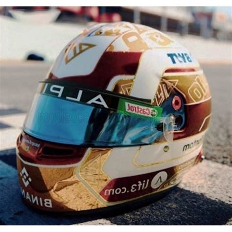 Casque Helmet 1/5 F1 2023 Pierre Gasly Alpine Spark 5HF095 - Miniatures ...