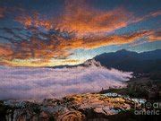 Yuanyang Sunrise Photograph by Inge Johnsson - Fine Art America