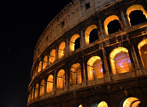 Coliseum by NIght Photograph by La Dolce Vita - Pixels