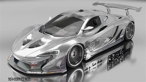 REAL RACING 3 SKIN: 2015_mclaren_650s_gt3-CHROME SHADER - MCLAREN P1 GTR by Tanto Arc