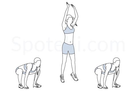 Frog Jumps | Illustrated Exercise Guide