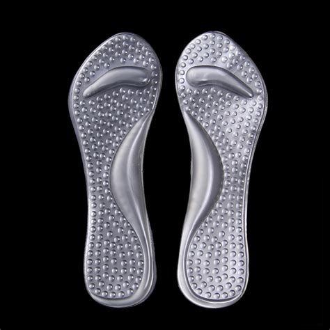 Non-Slip Arch Support Gel Shoe Insoles Heel insert Alleviate High Heels ...