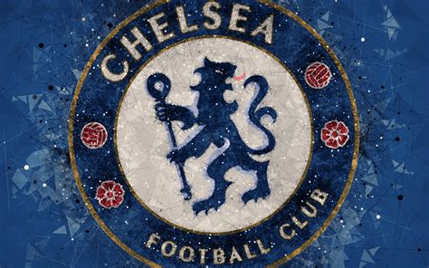 Download Stylized Chelsea Fc Crest Wallpaper | Wallpapers.com