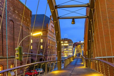 Speicherstadt at Night in Hamburg Stock Photo - Image of germany, order ...