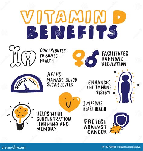 Vitamin D Benefits Stock Illustrations – 64 Vitamin D Benefits Stock ...