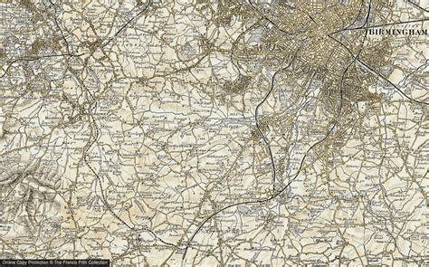 Historic Ordnance Survey Map of Weoley Castle, 1901-1902