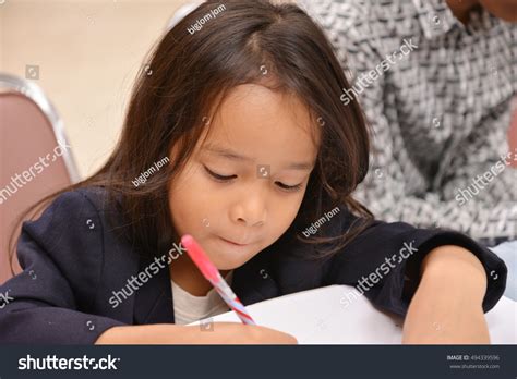 School Boy In Suit Write Diary Stock Photo 494339596 : Shutterstock