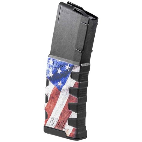 Mission First Tactical American Flag M1 Decorated Extreme Duty AR15/M4 Rifle Magazine - 30 ...