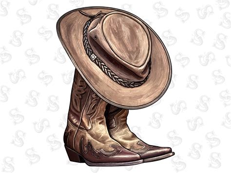 Cowboy Boot Clipart