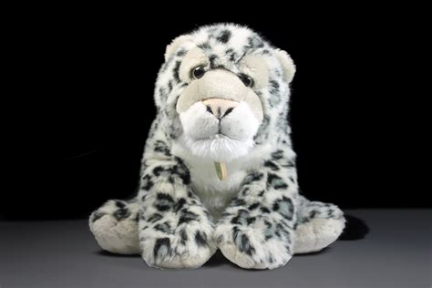 Snow Leopard Stuffed Animal, Wild Republic, Fluffy, Soft Plush, Nursery ...