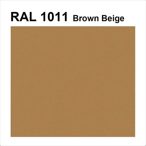 RAL 1011 Brown Beige Polyester Pigment