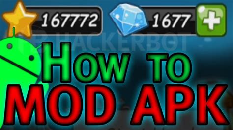 How to make Your Own APK Mods for Android Games - Modded APK Tutorial - YouTube