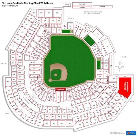 St Louis Cardinals Seating Chart Map | semashow.com