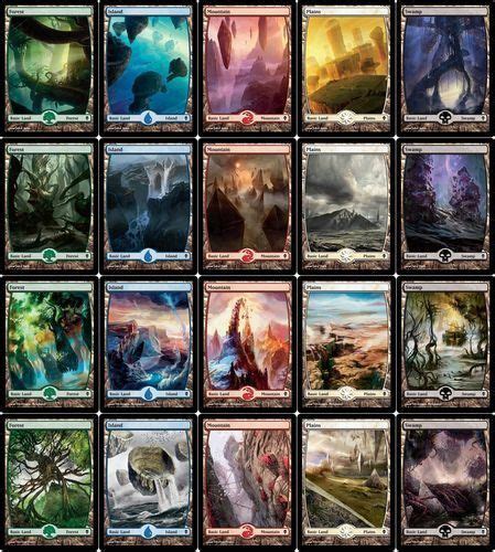 MTG Zendikar 20 FULL ART Land Set MINT - Buy MTG Zendikar 20 FULL ART Land Set MINT Online at ...