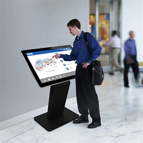 Freestanding Multi Touch Screen Kiosk - Store Fittings Direct